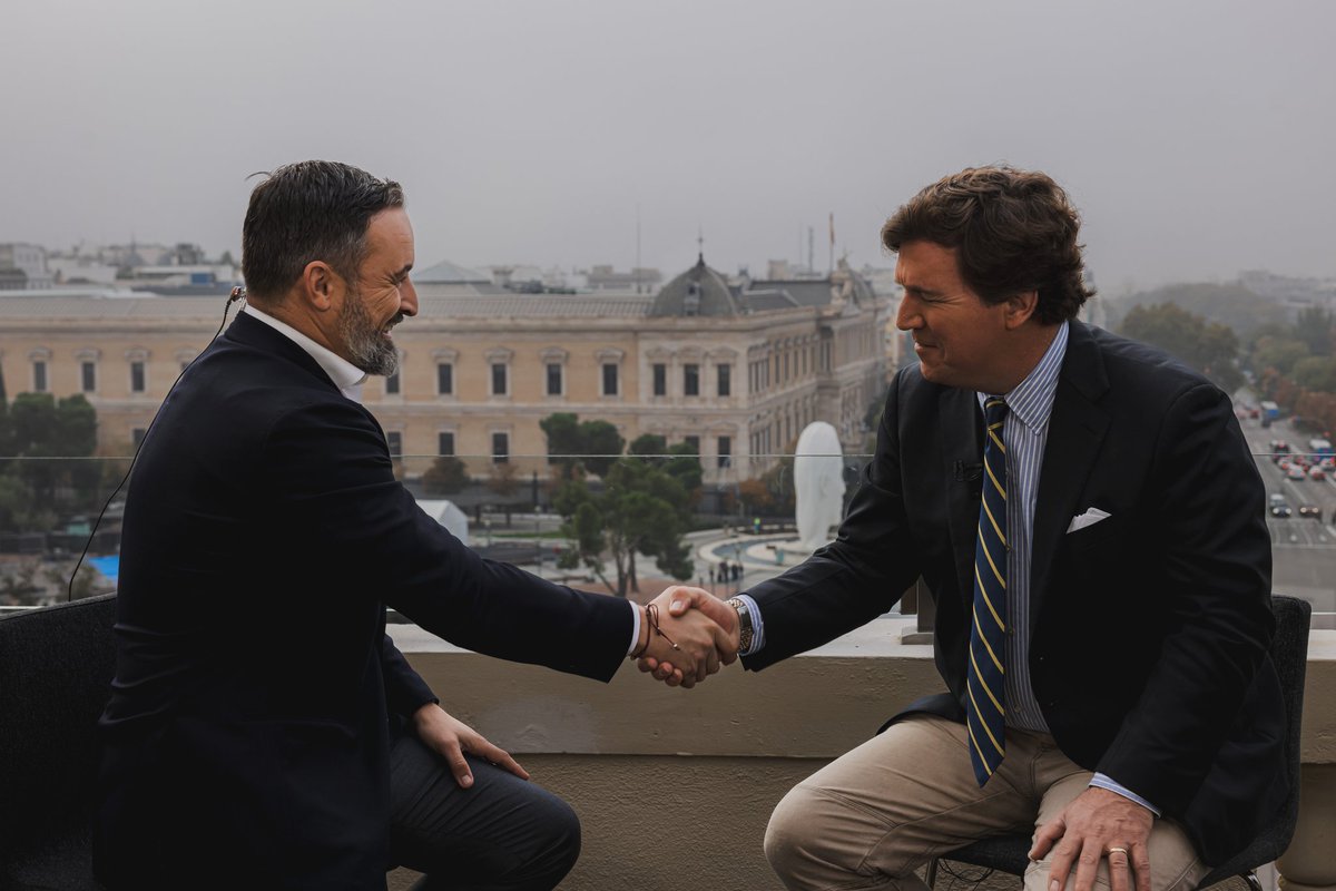Santi_ABASCAL's tweet photo. Aquí mi entrevista con @TuckerCarlson https://t.co/LXfZ97V3oX