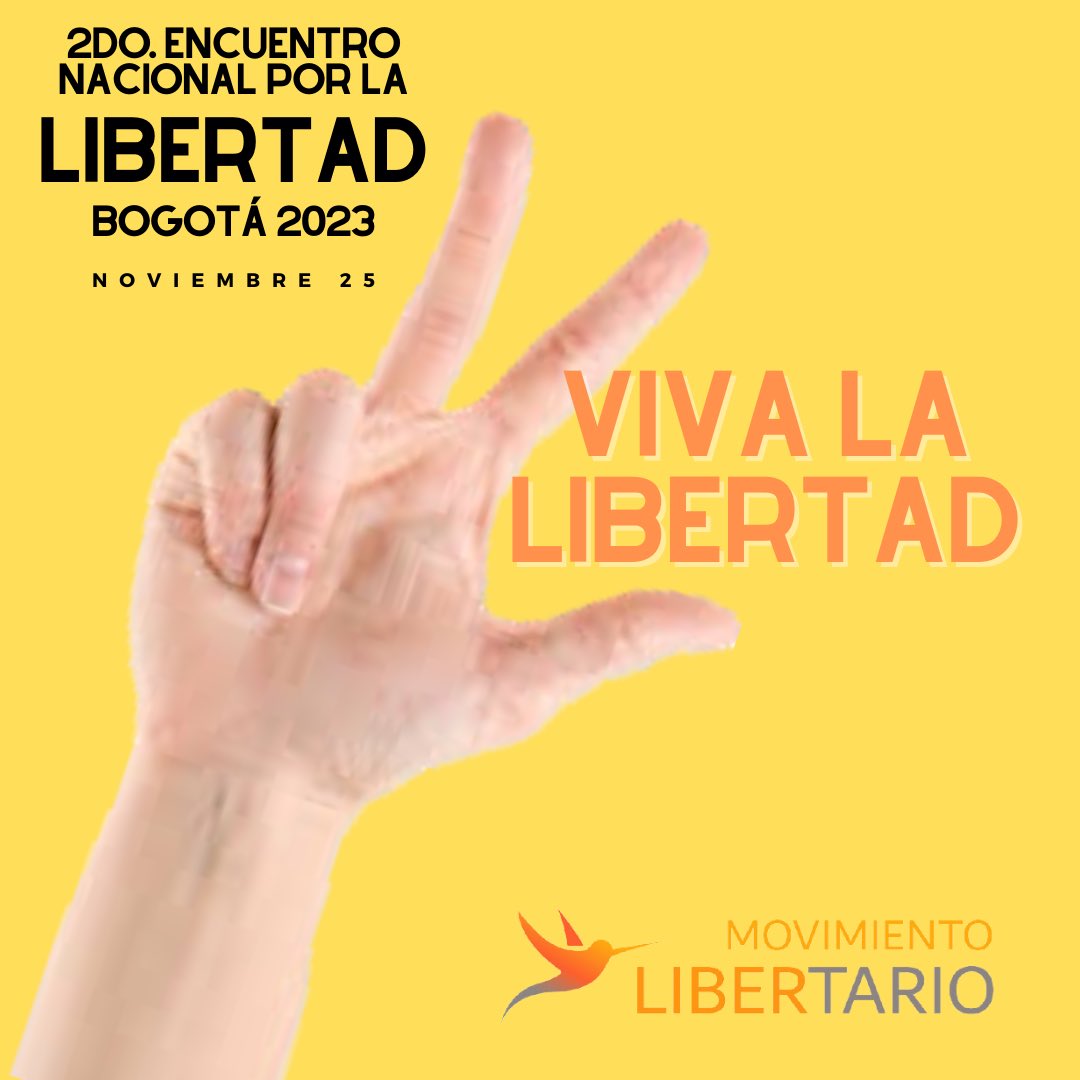 MLibertarioBta's tweet photo. Agenda de lujo! Grandes ponentes!
Listos para el Segundo encuentro nacional por la libertad 2023?
#MLC #SeLibre #VivaLaLibertad
Inscríbete quedan pocos cupos⬇️
https://t.co/t2jQUJTK9O https://t.co/KPkSQ8d0jp