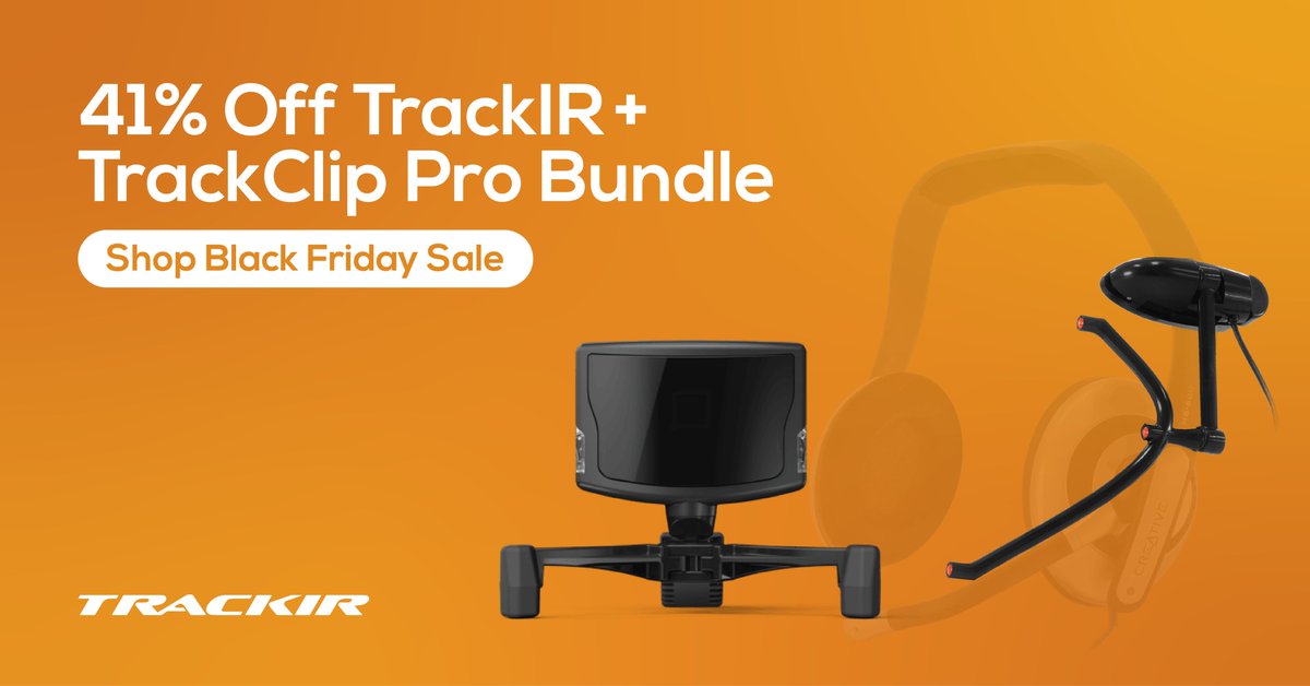 TrackIR on X: It's #BlackFriday and we're celebrating with our