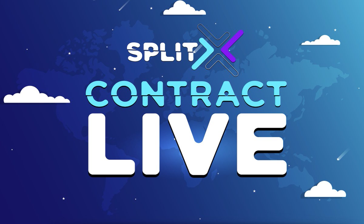 splitXFinance's tweet photo. We are live‼️

Contract:
0x0041383b9b15c3902fD7eE1911FE216D7e5BEDfE https://t.co/rHDbu4QvFo