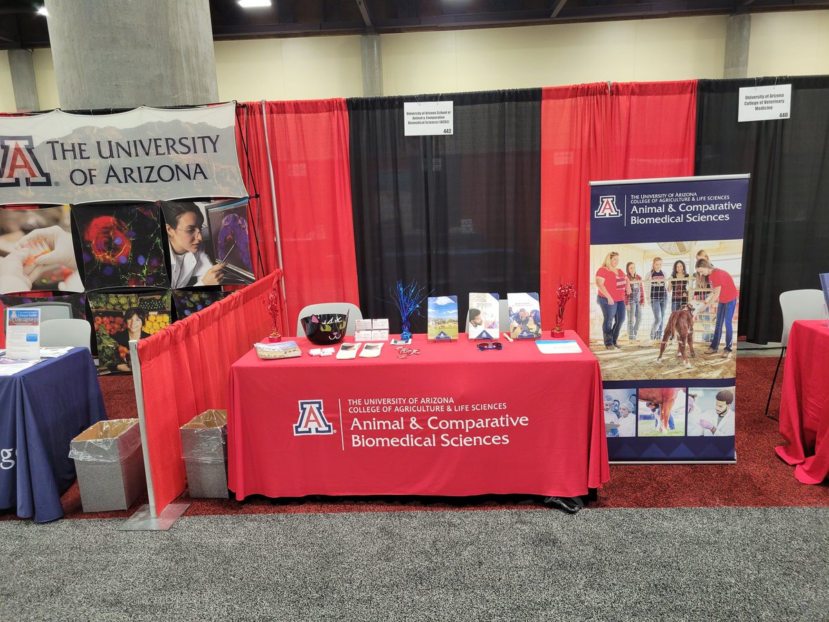 Come see us at both #442 <a href="/ABRCMS/">ABRCMS</a>. The <a href="/uarizona/">University of Arizona</a> <a href="/UArizonaCALES/">UArizona Ag, Life & Environmental Sciences</a> @UAAgLifeVetExt <a href="/julifunk/">Julie Funk</a> <a href="/uazresearch/">University of Arizona Research</a> are out in full force!