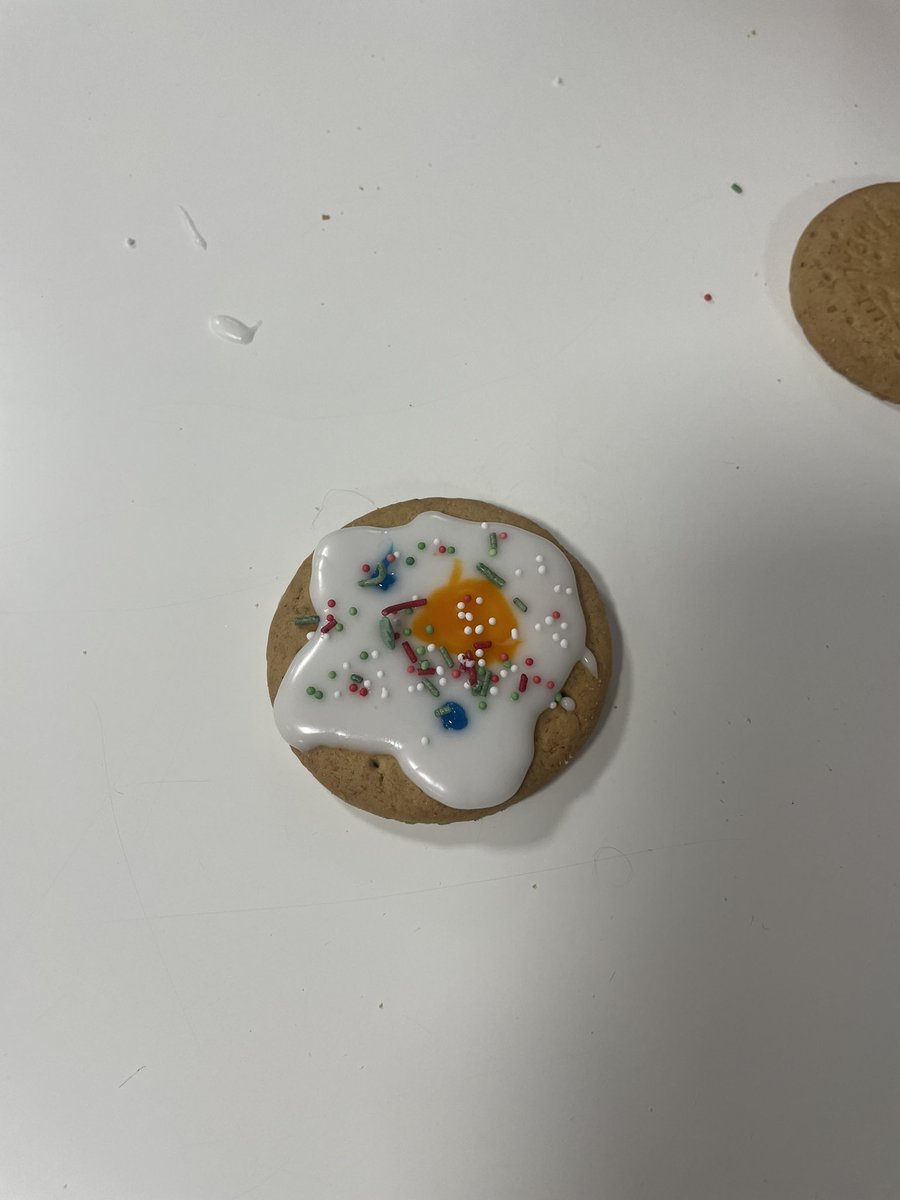 <a href="/BraesHigh/">Braes High School</a> Big Night In underway! So far we have raised over £700 for <a href="/RockTrust_tweet/">Rock Trust</a> 👏🏻👏🏻👏🏻 cookie decorating is a hit! #article27 #braescreativity