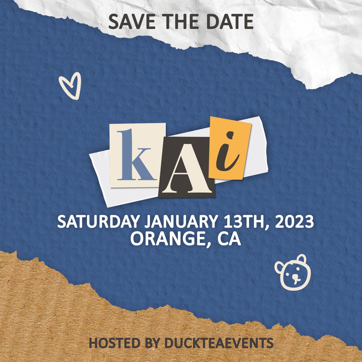 🐻KAI CUPSLEEVE🐻

Let's celebrate our favorite teddy bear together! Kai from EXO!

Please interact with this post and comment if you are excited to attend!! Cupsleeves will have a limited run so I highly recommend that you get a reserve set when it opens!