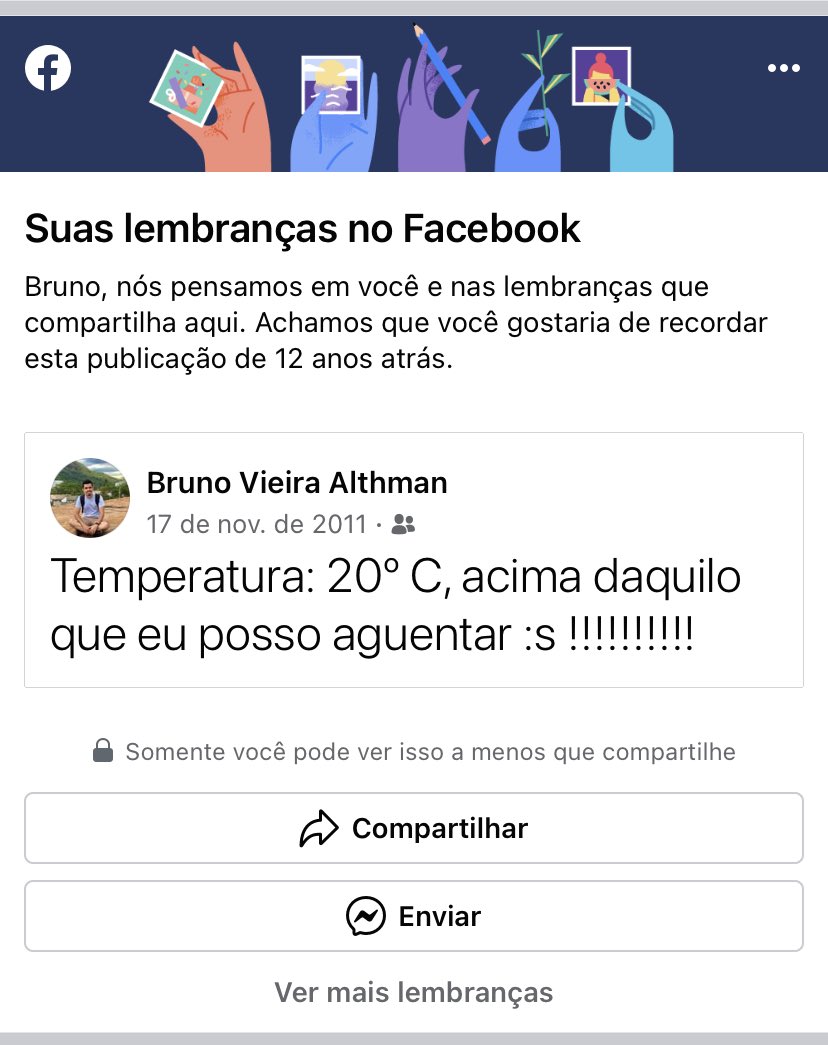 brunoalthman's tweet photo. Lá em 2011 eu já estava preparando um post de como seria o dia de hoje!!!!🔥🔥🔥🔥 https://t.co/n2bsPxRVed