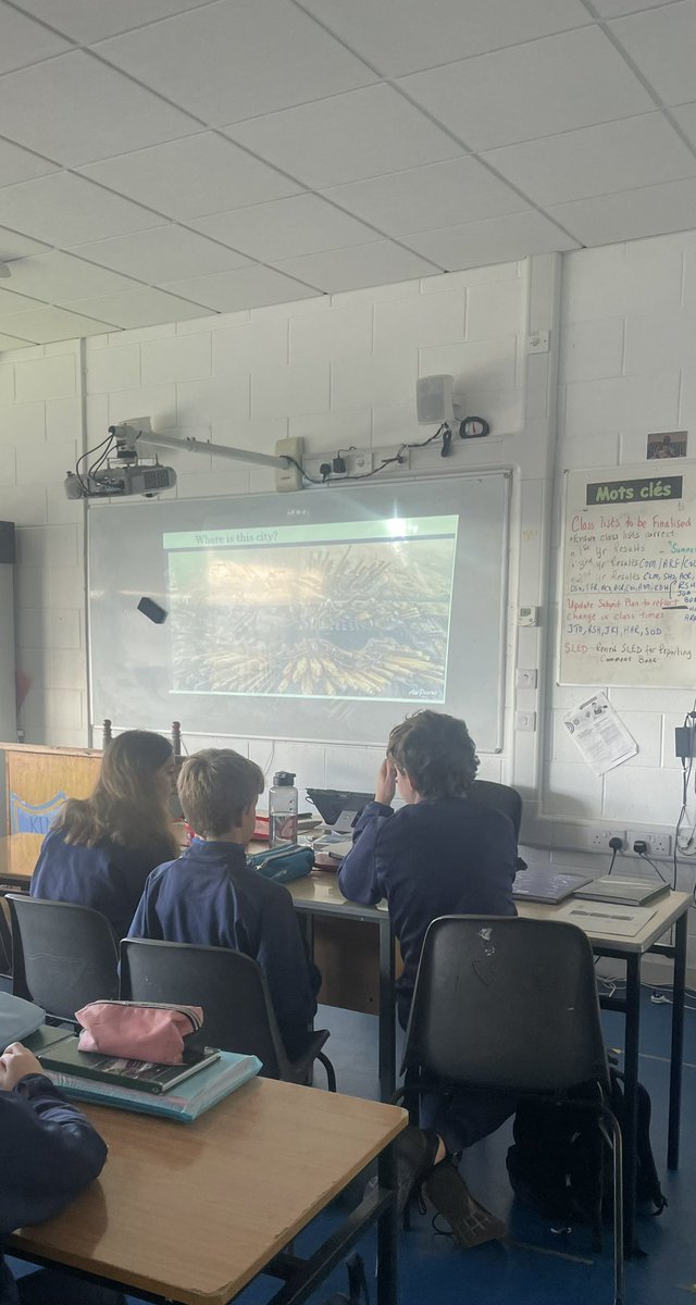 We also had a 1st year Geography Table Quiz to celebrate Geography Awareness Week @KinsaleComSch