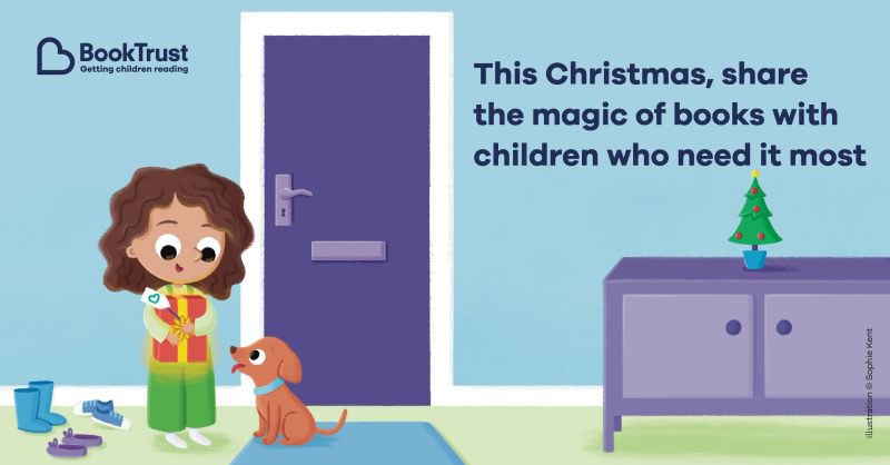 This Christmas, will you help BookTrust send 17,000 surprise book gifts to children who are vulnerable or in care? Donate now to send a book gift to a child and add some sparkle. Find out how: booktrust.org.uk/xmas #MagicOfBooks