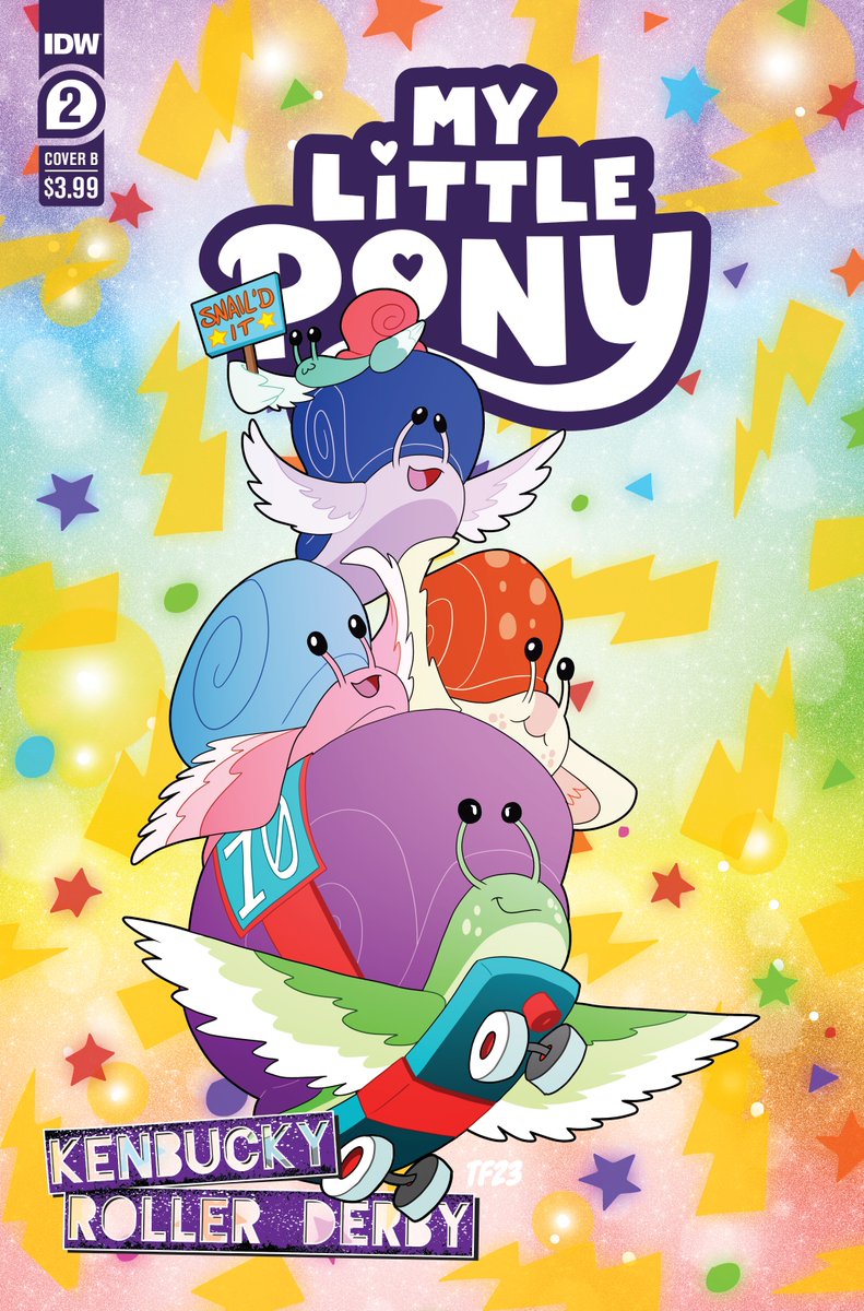 KENBUCKY ROLLER DERBY #2 revealed! Sunny's roller derby tryouts are less than ideal. But she created a team to give every creature an equal chance! Plus, they have the best coach in Equestria! Coming in February! Writer: @RunBarbara Artist: @Ls1389 Covers: @Ls1389 @TrishForstner