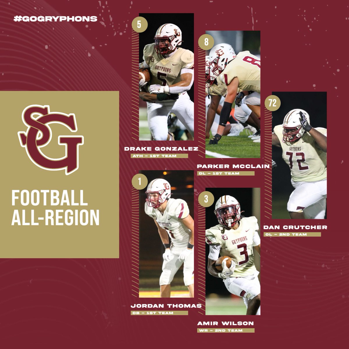 Gryphon Athletics tweet media