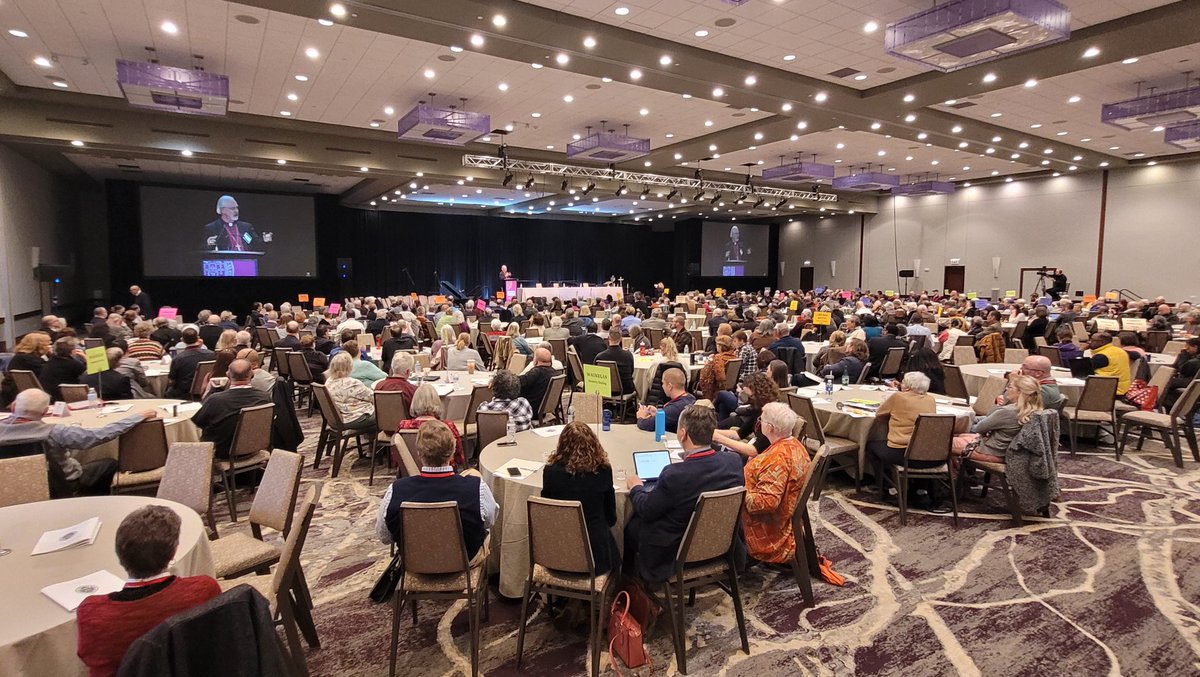 StevenBalke's tweet photo. @diocesechicago invites Bishop @jakeowensby to be the keynote speaker for #DioChi23 Convention. Thank you for the powerful vulnerability, good humor, and serious call to discipleship. https://t.co/K73MW2ne5X
