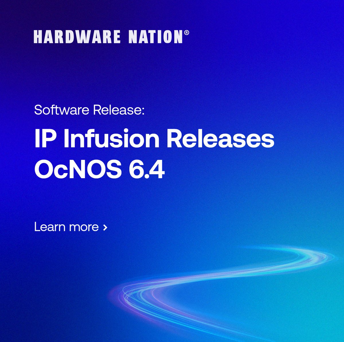 HardwareNation's tweet photo. Attention IP Infusion OcNOS users and network enthusiasts. IP Infusion has released OcNOS 6.4 with enhanced features and expanded platform support.

Check out our latest blog to learn more about their newest software release.

https://t.co/7J0iq29Pfz

#IPInfusion #OcNOS https://t.co/VNLIvzMxbs