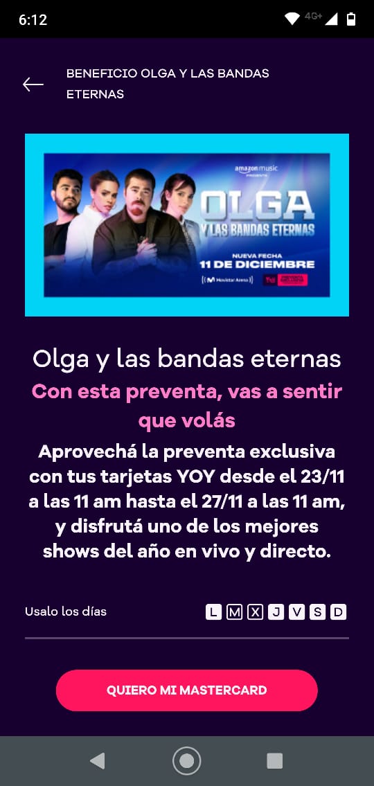 brianmiroglio3d's tweet photo. @miguegranados no quiero ser molesto . Pero si o si vamos a tener que cargar la tarjeta @YOY_Arg  para sacar las entradas ? O ya registrandome la app me va a dar el link para comprarlas? https://t.co/Pf1EQvc7bj