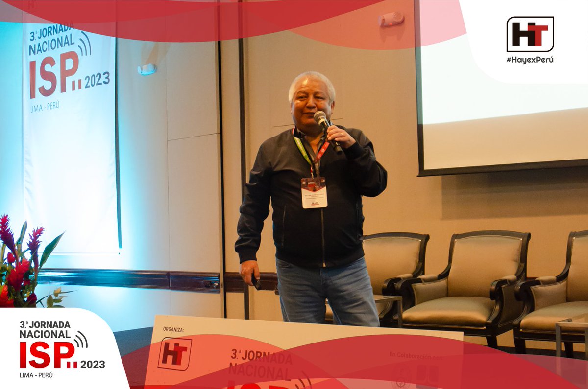 HayexTechnology's tweet image. #Atención  #HayexPerú🇵🇪
Gracias, a W𝗶𝗹𝗹𝗶𝗮𝗺 𝗙𝗹𝗼𝗿𝗲𝘀, 𝗖𝗘𝗢 &amp;amp; 𝗙𝗼𝘂𝗻𝗱𝗲𝗿 𝗱𝗲 Sisconti Latam ; por acompañarnos en esta 𝘁𝗲𝗿𝗰𝗲𝗿𝗮 𝗲𝗱𝗶𝗰𝗶𝗼́𝗻.
#3raJornadaISPPerú #JornadaISP #Jornada2023 #Lima #Perú2023 #Telecomunicaciones #evento  #telecom #ISP #WISP #CATV