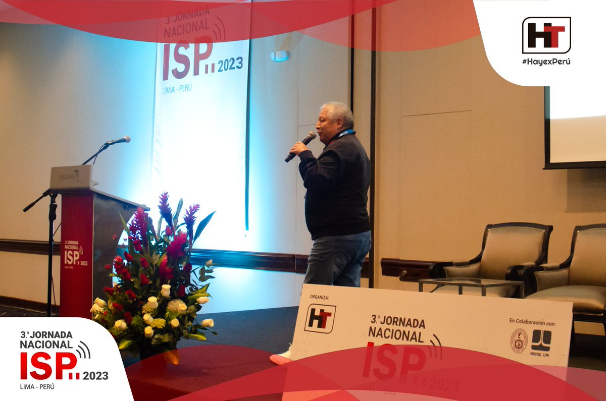 HayexTechnology's tweet image. #Atención  #HayexPerú🇵🇪
Gracias, a W𝗶𝗹𝗹𝗶𝗮𝗺 𝗙𝗹𝗼𝗿𝗲𝘀, 𝗖𝗘𝗢 &amp;amp; 𝗙𝗼𝘂𝗻𝗱𝗲𝗿 𝗱𝗲 Sisconti Latam ; por acompañarnos en esta 𝘁𝗲𝗿𝗰𝗲𝗿𝗮 𝗲𝗱𝗶𝗰𝗶𝗼́𝗻.
#3raJornadaISPPerú #JornadaISP #Jornada2023 #Lima #Perú2023 #Telecomunicaciones #evento  #telecom #ISP #WISP #CATV