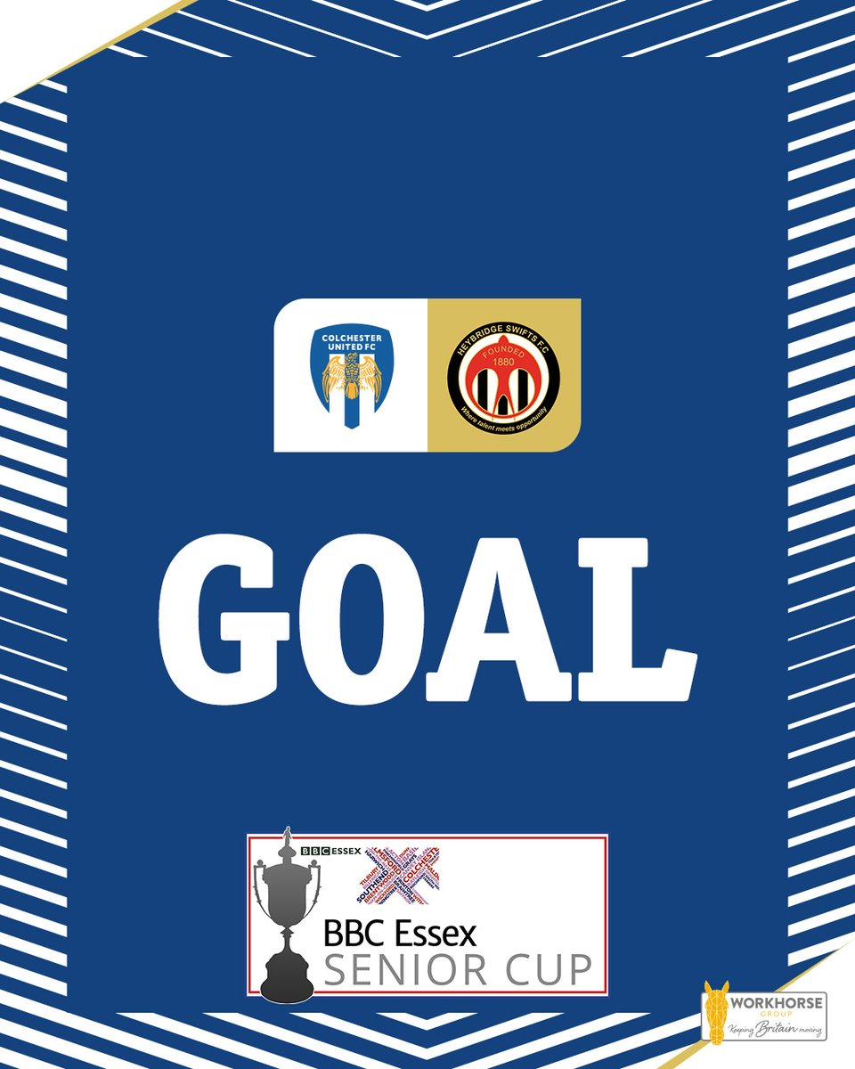89| T'Aizo has his second! He brilliantly takes the ball around the 'keeper before tapping the ball into an empty net. 

#ColU 🔵 4-0 🔴 Heybridge Swifts