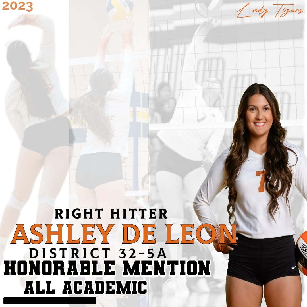 Mercedes_VBall's tweet photo. 𝘾𝙤𝙣𝙜𝙧𝙖𝙩𝙪𝙡𝙖𝙩𝙞𝙤𝙣𝙨 𝙩𝙤 𝙅𝙪𝙣𝙞𝙤𝙧 - 𝘼𝙨𝙝𝙡𝙚𝙮 𝘿𝙚 𝙇𝙚𝙤𝙣- 𝙛𝙤𝙧 𝙗𝙚𝙞𝙣𝙜 𝙨𝙚𝙡𝙚𝙘𝙩𝙚𝙙 𝙖𝙨 32-5𝘼 𝙃𝙤𝙣𝙤𝙧𝙖𝙗𝙡𝙚 𝙈𝙚𝙣𝙩𝙞𝙤𝙣 &amp; 𝘼𝙡𝙡 𝘼𝙘𝙖𝙙𝙚𝙢𝙞𝙘🏐📚🫰🏼
#LadyTigers #StrongerTogether #FamBam https://t.co/qTogTeA9dF