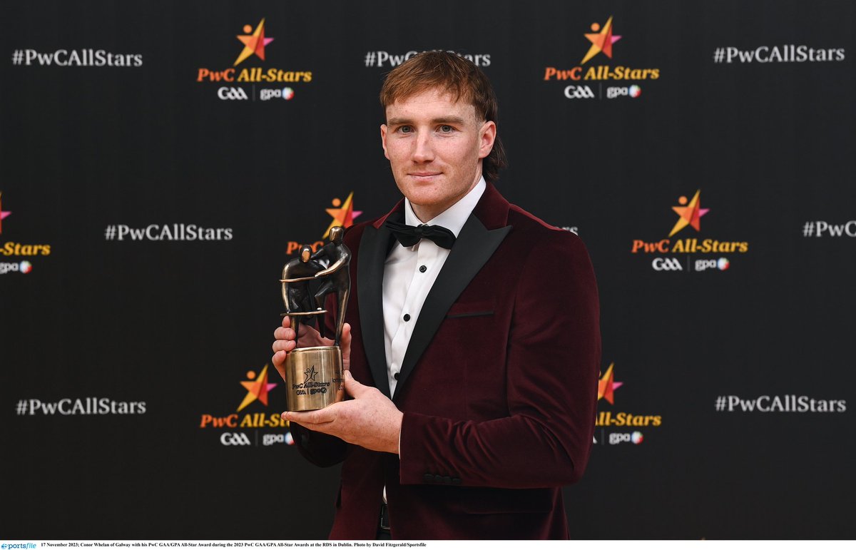 Congratulations to Conor Whelan who received his his All-Star award this evening 👏 🌟