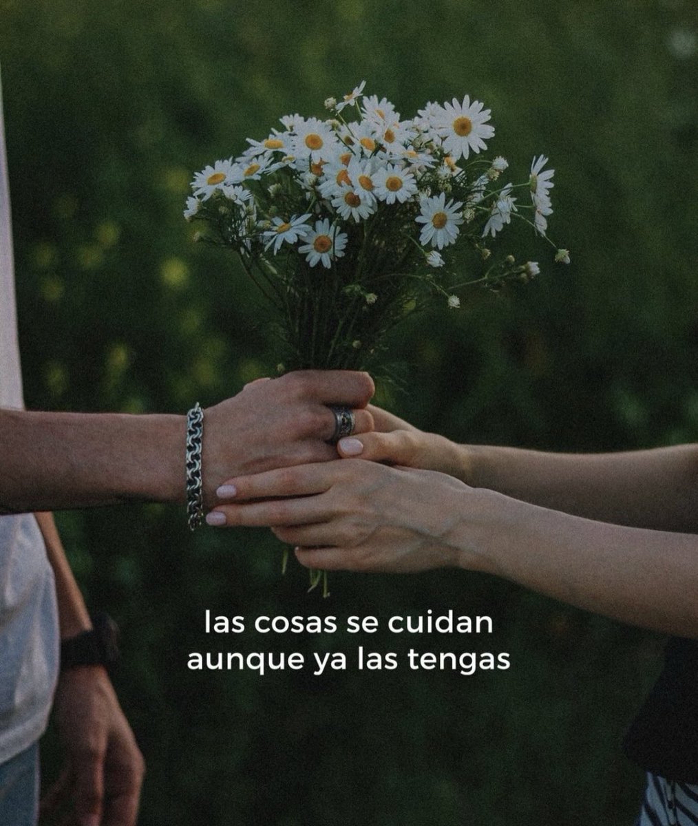 notasfav's tweet photo. Lo que se quiere se cuida https://t.co/0oXt3Zekye
