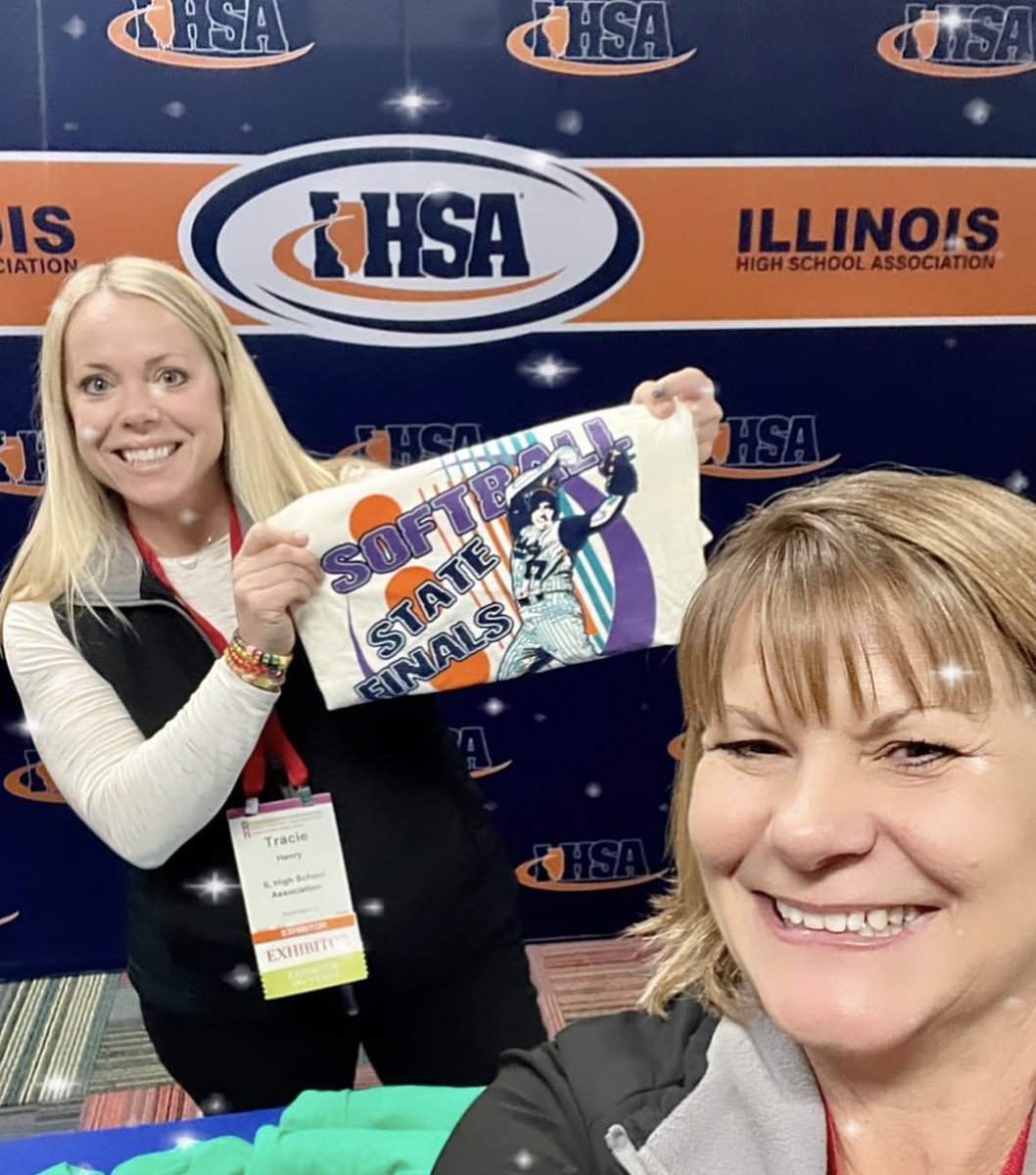 Check out the @IHSA_IL swag @ILschoolboards