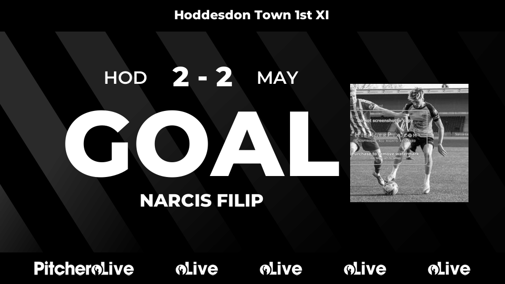 76': Narcis Filip scores for Hoddesdon Town 🙌
Sticks in a deflected free kick. Game on. 
#HODMAY #Pitchero
hoddesdontownfc.co.uk/teams/276175/m…