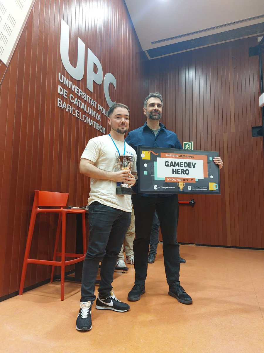 UPC_School's tweet photo. @PauTreserra @UbiBarcelona @horizons_games Congrats to all the team @horizons_games! Excellent work!! 👏 You are the future of video games, we wish you much success! #UPCvideogames https://t.co/9XZpkUprT5