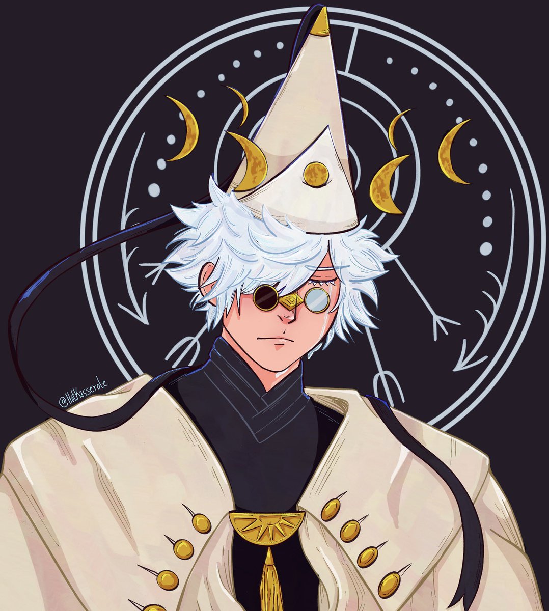 Day 6: Moon/Phases 🌖🌗🌘🌑🌒🌓🌔

#Δ帽子 #QifreyWeek2023 #witchhatatelier