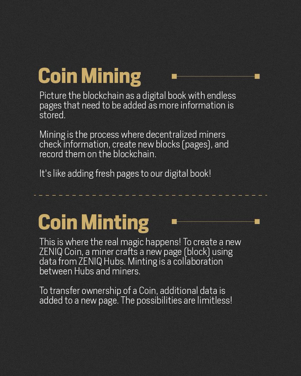 Ever wondered how ZENIQ Coins come to life? Let's take you on a journey through the fascinating world of coin creation! 💻📚

🌐 Get ready to immerse yourself in a world of boundless innovation and possibilities!

#ZENIQ #CoinMining #CoinMinting