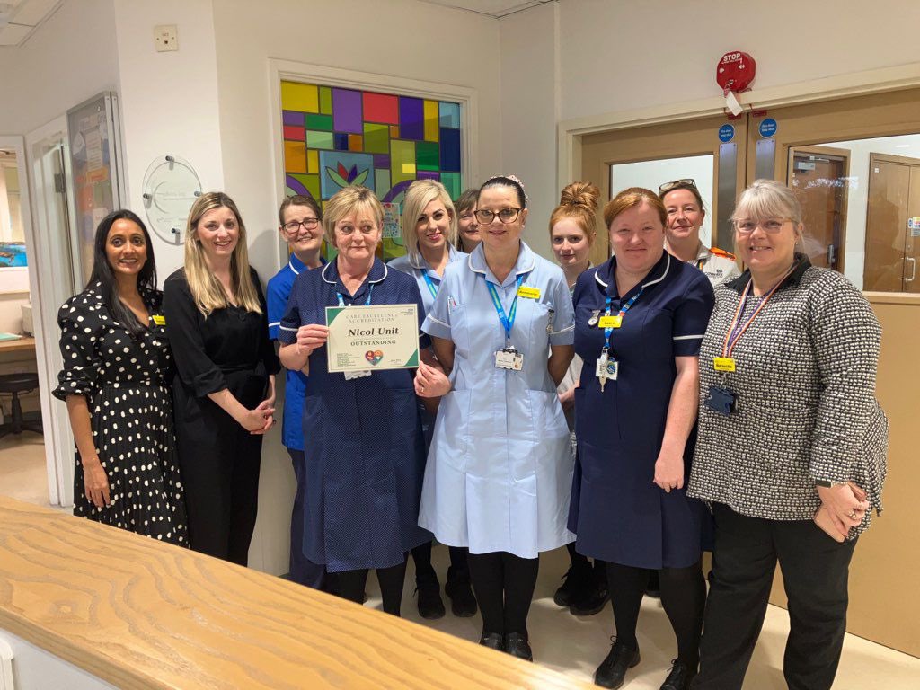 Another proud moment. Congratulations Nicol on achieving ‘outstanding’ in ward accreditation 🥳<a href="/nhsswft/">@nhsswft</a> <a href="/CardingTalitha/">Talitha Carding</a> <a href="/Michelletrinde4/">Michelle trinder</a>