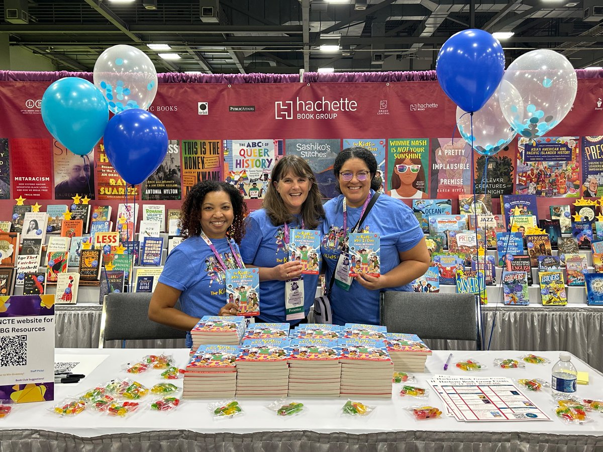 #NCTE23 friends!! Join us in booth 606 to celebrate our new multi-author chapter book series, THE KIDS IN MRS Z’S CLASS!