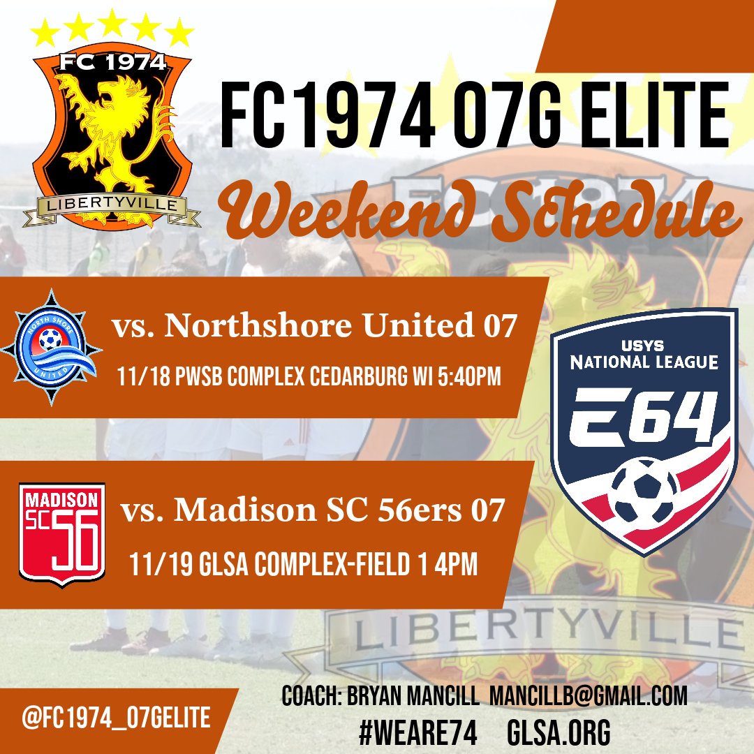 A few really tough games to close out the <a href="/NationalLeague/">National League</a> #e64 league schedule. Always high quality soccer when these teams play. <a href="/FC1974GLSA/">GLSA FC 1974 Libertyville</a> <a href="/CoachBMancill/">Bryan Mancill</a> <a href="/NUWSoccer/">Northwestern Soccer</a> <a href="/BadgerWSoccer/">Wisconsin Women’s Soccer</a> <a href="/MarquetteWSOC/">MARQUETTE Soccer</a> <a href="/RamblersWSOC/">Loyola Women's Soccer</a> <a href="/UWPlattWSOC/">UW-Platteville Women’s Soccer</a> <a href="/UWOWSoccer/">UWO Women's Soccer</a> <a href="/LorasWSoccer/">Loras College Women's Soccer</a>
<a href="/NIUWomensSoccer/">NIU Women's Soccer</a> <a href="/RainaSoccer/">Raina Schmitt</a>