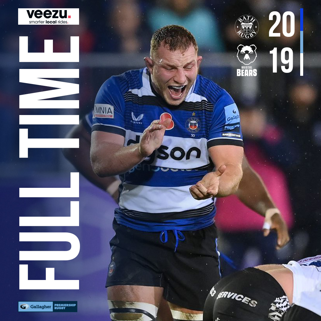 BathRugby's tweet photo. DERBY DOUBLE 🔵⚫️⚪️

🤝 @veezugroup https://t.co/z867eMTHE1