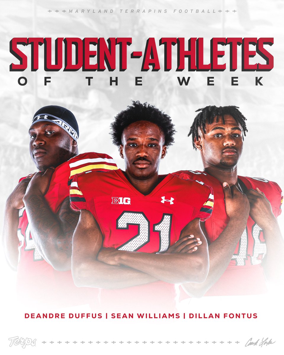 Congrats to our Student-Athletes of the Week! @liberia_made, @seannwilliamss_, @dillanfontus1