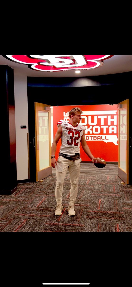 Dawson Sechser (@dawson_sechser) on Twitter photo I’m extremely blessed and grateful to announce that I will be continuing my academic and athletic career at <a href="/SDCoyotesFB/">South Dakota Football</a>!!⚪️🔴
<a href="/CoachTaylorDB/">Miles Taylor</a> <a href="/CoachTJohansen/">Travis Johansen</a> <a href="/Coach_JDavis/">Joshua Davis</a> <a href="/1CoachRosie/">Josh Rosenthal</a> <a href="/joshmanchigiah/">Josh Manchigiah</a> #GoYotes #committed 🐺 I’m extremely blessed and grateful to announce that I will be continuing my academic and athletic career at <a href="/SDCoyotesFB/">South Dakota Football</a>!!⚪️🔴
<a href="/CoachTaylorDB/">Miles Taylor</a> <a href="/CoachTJohansen/">Travis Johansen</a> <a href="/Coach_JDavis/">Joshua Davis</a> <a href="/1CoachRosie/">Josh Rosenthal</a> <a href="/joshmanchigiah/">Josh Manchigiah</a> #GoYotes #committed 🐺