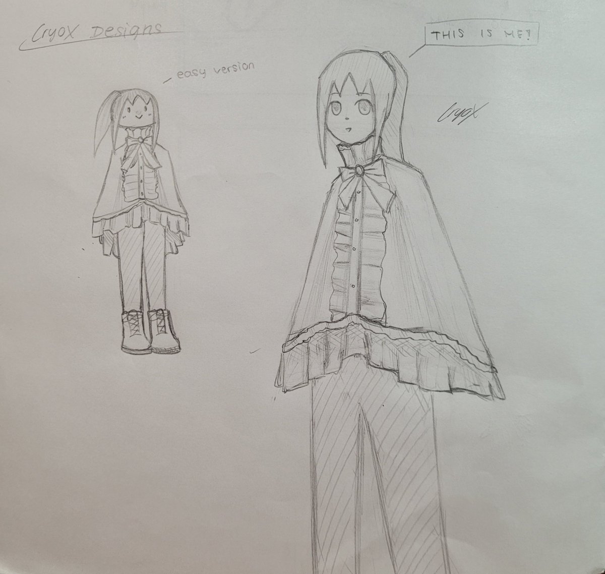 utau_cryox's tweet photo. My new character design ✨️

#cryoxart #art #traditionalart
#cryox https://t.co/NP3cJlNbin