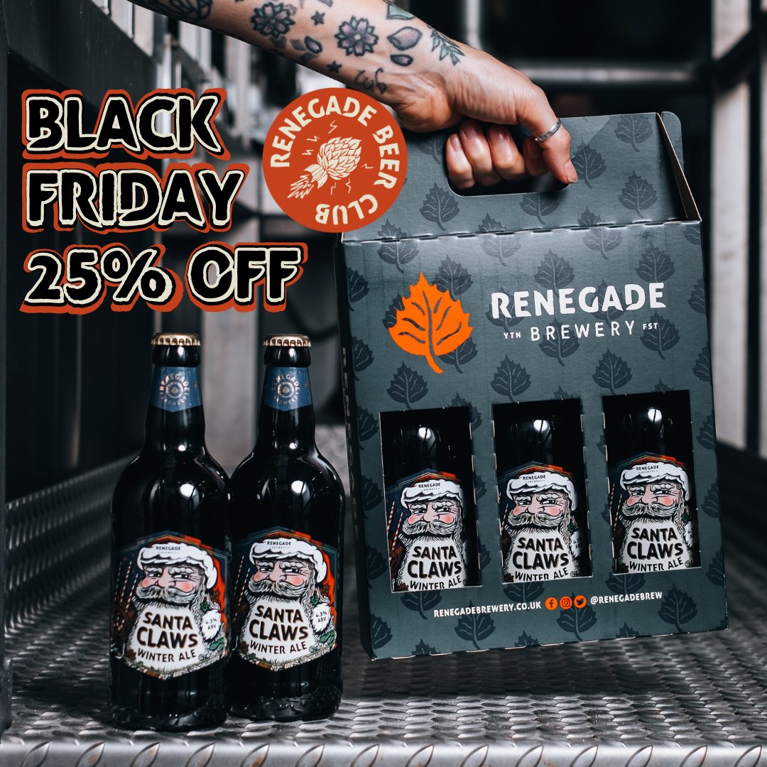 If you're a Renegade Beer Club member we'd suggest checking your inbox for an exclusive 25% off online and in the shop from now until 1st December!  Not joined yet? Now's your chance...

Find out more - bit.ly/3Pz6Mez

#beer
#craftbeer
#lager
#berkshire