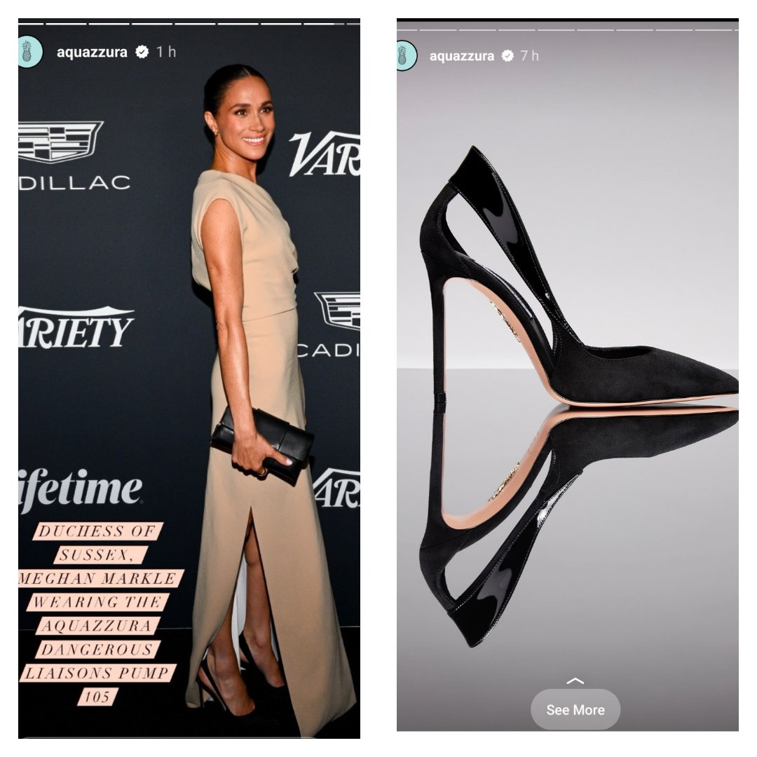 sunrayleo1's tweet photo. #MeghanMarkle The Duchess of Sussex wore #Aquazzura Dangerous Liaisons pump at Variety #PowerofWoman last night & @ALTUZARRASTUDIO honoured her🔥
Recently, Joseph Altuzarra, The Founder & Creative Director of his @ALTUZARRASTUDIO participated in a talk/panel recently - our Meg🥰 https://t.co/y02eDaG76h