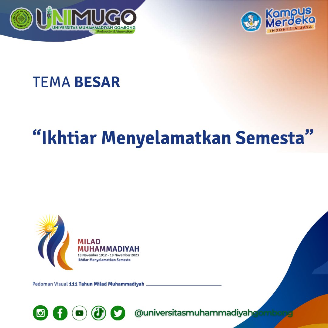 UNIVERSITAS MUHAMMADIYAH GOMBONG tweet media