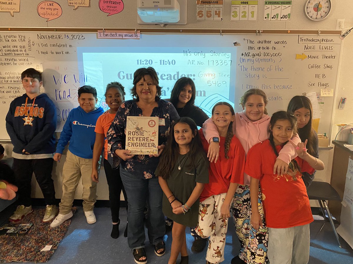 MsAcostaLISD's tweet photo. So thankful for my family for coming to be guest readers today 💕
We loved hearing the stories they had to share &amp; can’t wait to have them read to us again!
#NAVProud https://t.co/TbY9GLEmTs