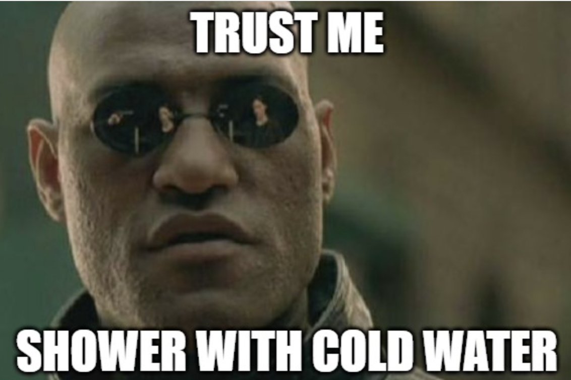 When you're trying to save money on utilities 🚿🛀