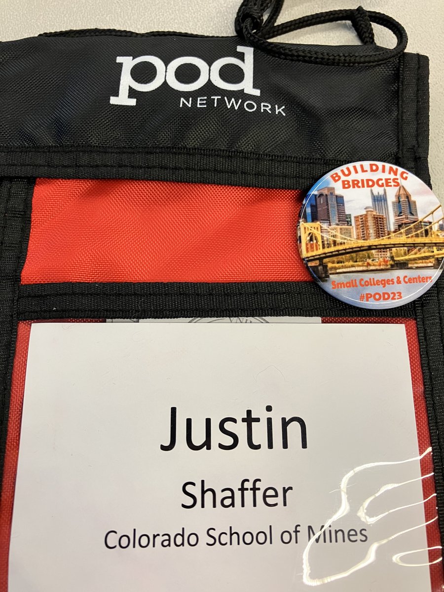 RecombinantEdu's tweet photo. Having a great time here at my first @PODNetworkHQ conference! So nice to meet so many friendly and supportive folks who care about teaching and learning. #pod2023 #pod23 https://t.co/yxPVXTaDih