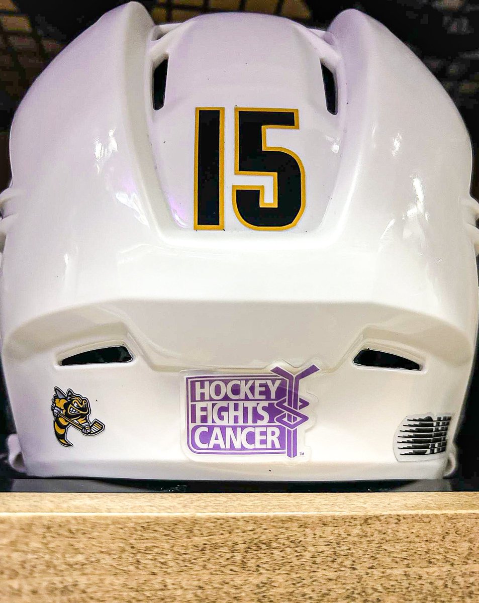 Sarnia Sting 🤝 Hockey Fights Cancer 

<a href="/cancersociety/">Canadian Cancer Society</a> | #StrengthInNumbers