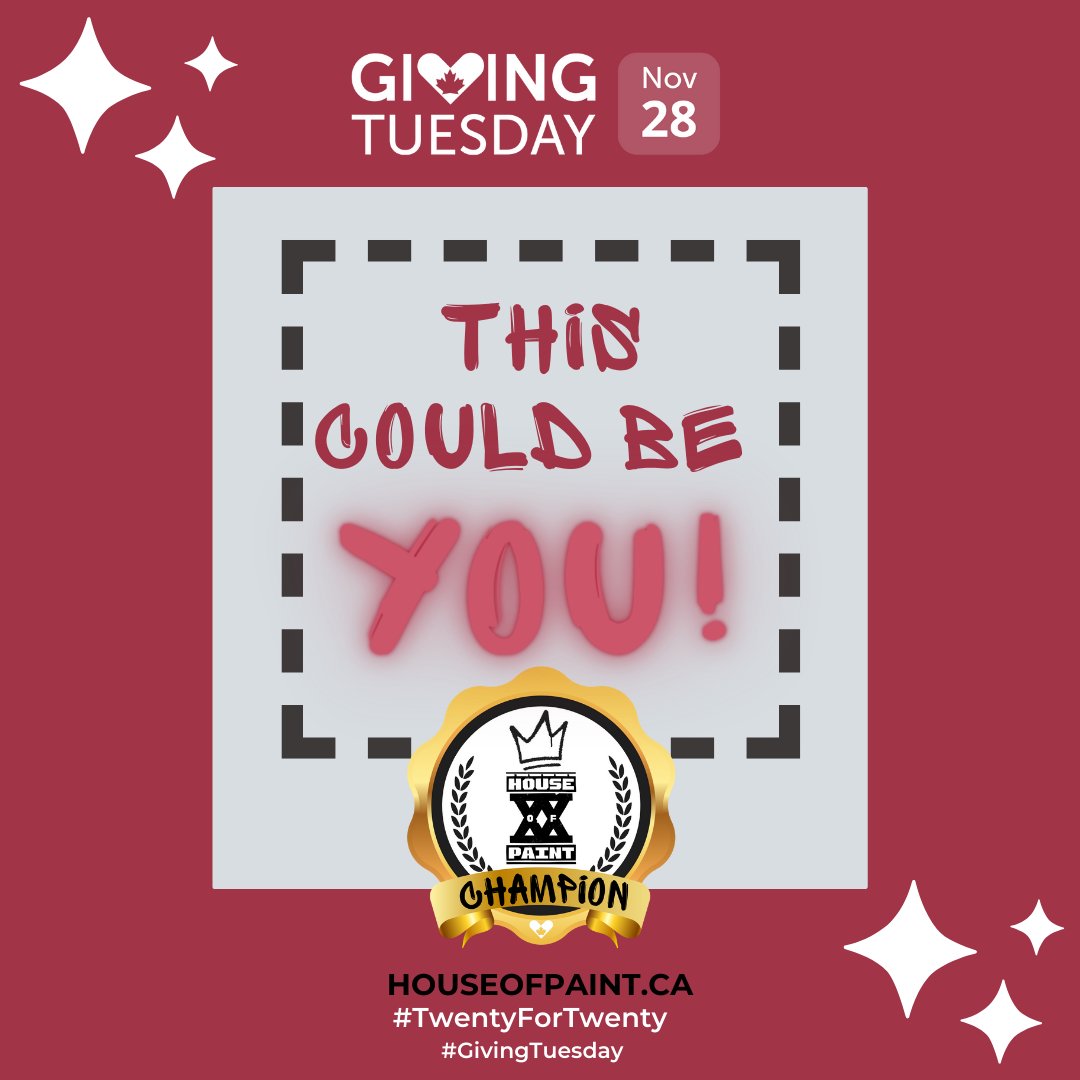 HouseofPainT's tweet photo. ANNONCE POUR DES CHAMPIONS COMMUNAUTAIRES  

House of PainT est à la recherche de champions communautaires motivés pour récolter 500 $ pour le festival. Si vous souhaitez en savoir plus sur ce qu'implique le fait de devenir un champion, contactez Kayla à kayla@houseofpaint.ca. https://t.co/7iG2uM18nE