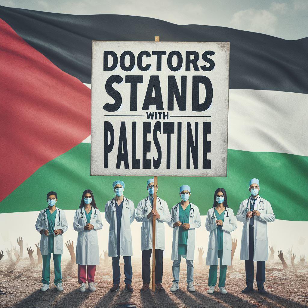 DemirRuveydanur's tweet photo. #doctorsstandwithpalestine https://t.co/Q5tXrrgQ8e
