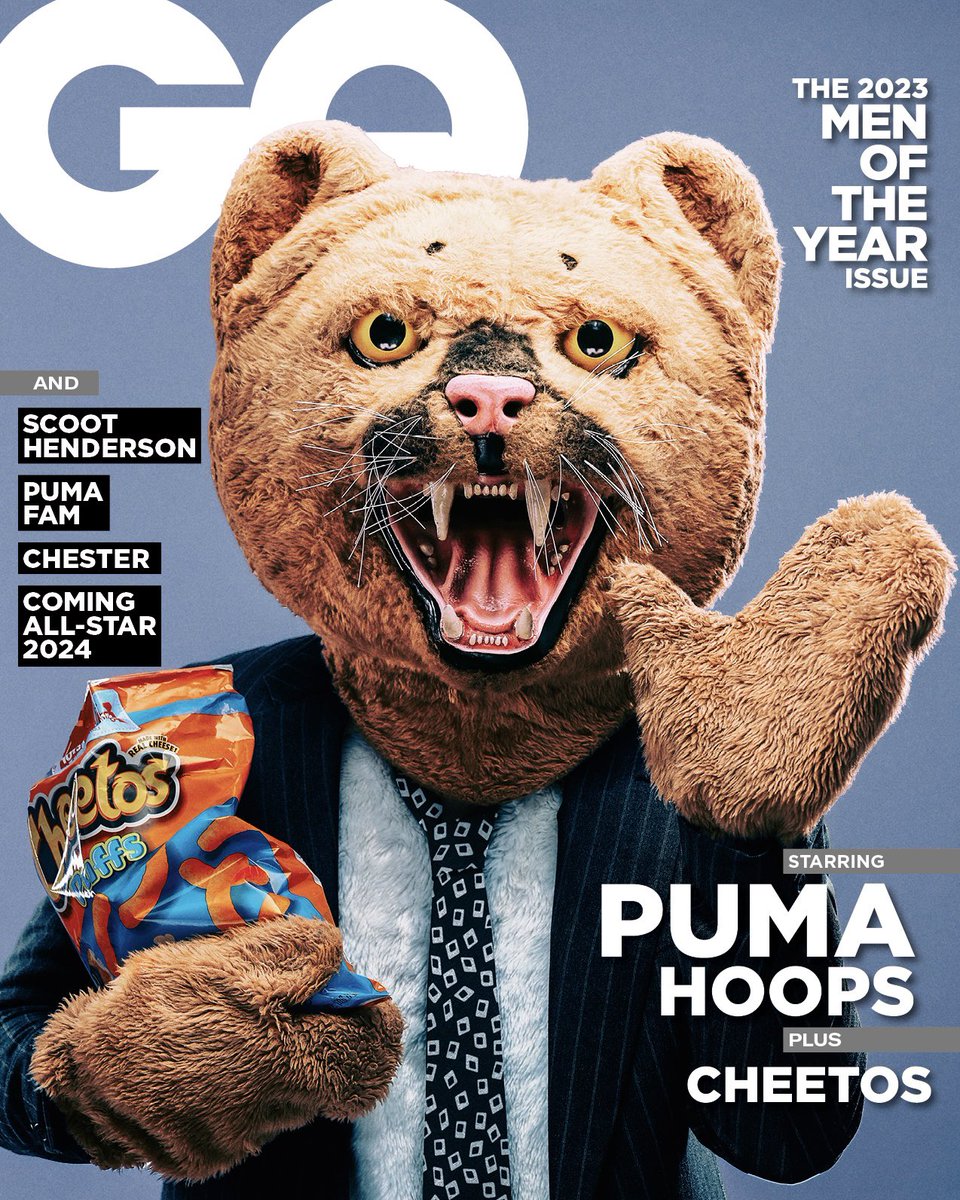 Hi! I’m the GQ Man of the Year! 👀🏀