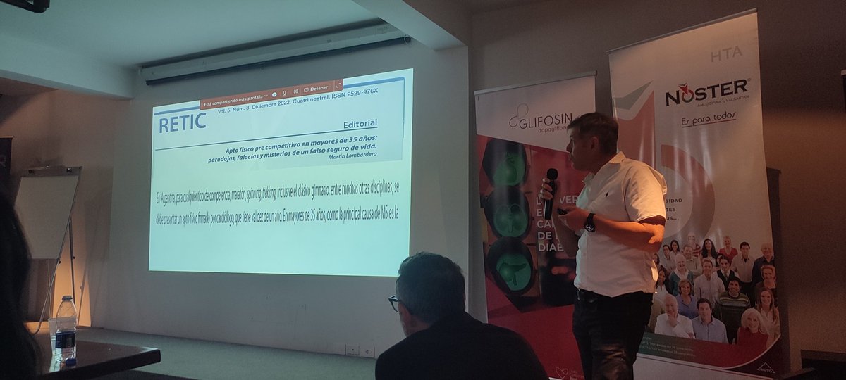 barilocheSAC's tweet photo. #BARISAC23 EL Dr. Abriata presentando registro de trekking y muerte súbita en Bariloche.
@clinicasac @SAC_54 @saluddigitalsac @CONAREC_ORG https://t.co/M71SNEkX56