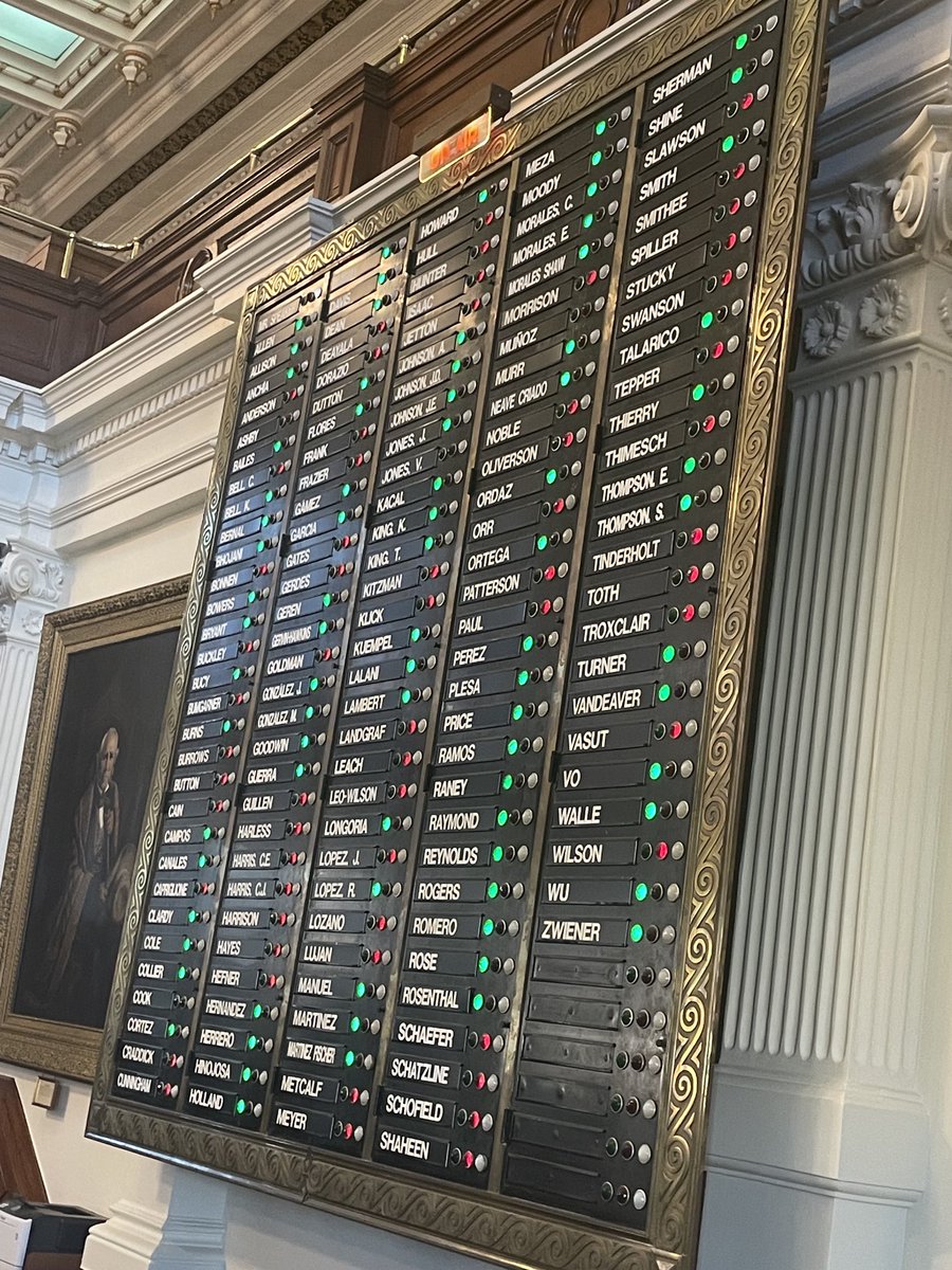 RobertTGarrett's tweet photo. By 84-63, House adopts Raney’s amendment striking #ESAs from big school choice/teacher pay bill. Now discussing a ⁦@FourPriceTX motion that would prevent reconsideration.⁩ txlege #txed #SchoolChoice https://t.co/8yzDdg1wcF