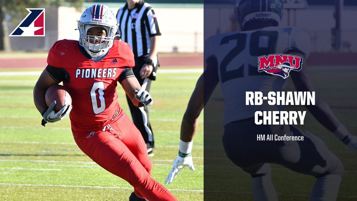 Congrats to RB-Shawn Cherry, on being named Heart South HM All Conference!