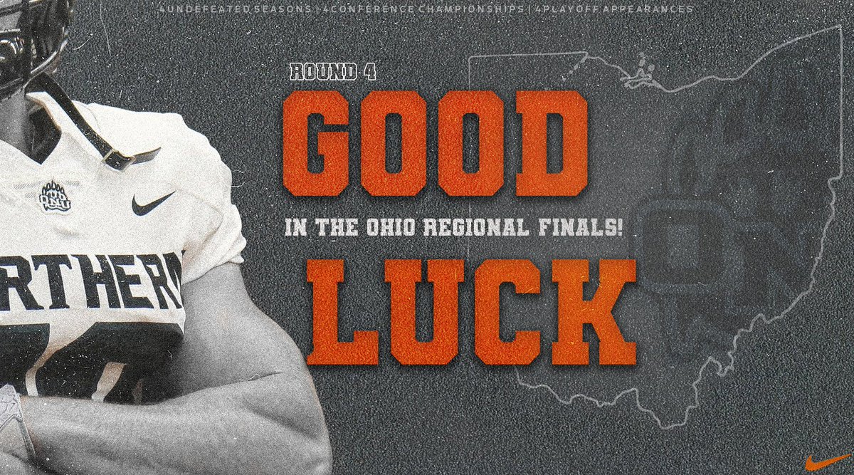 Good luck to all of those throughout the state of Ohio who are still playing in November! @griffin_andre @sammiecoates11 @GScheutzow @CoachBriggs6