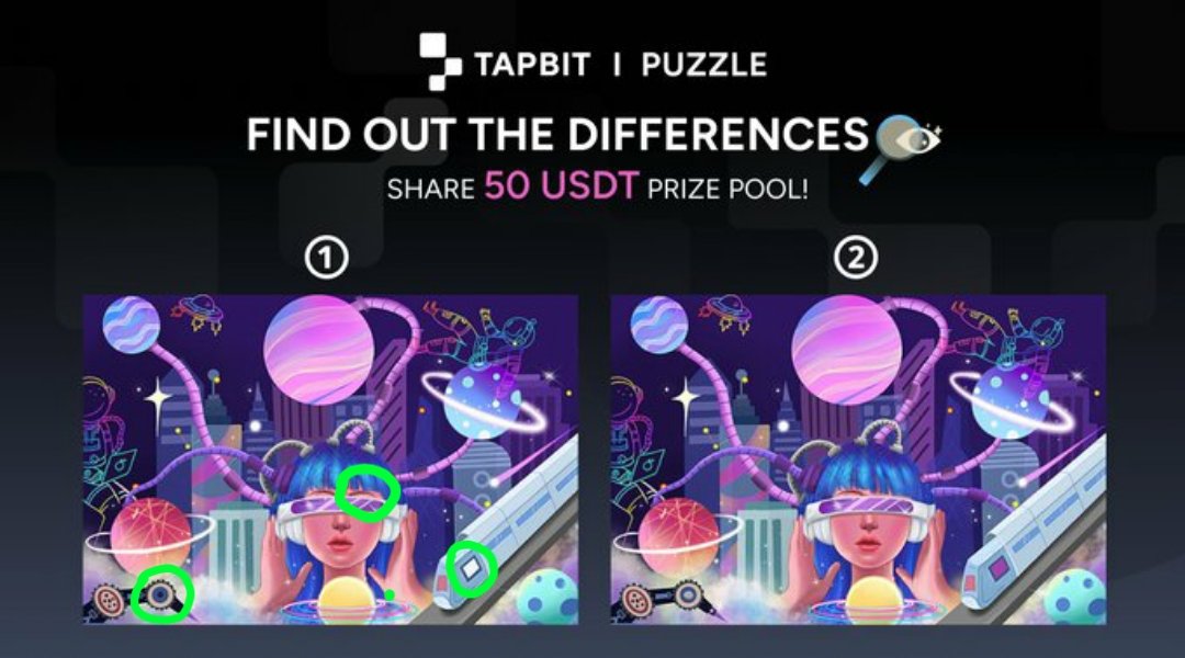 YolarlaiRR's tweet photo. @Tapbitglobal 3 differences
🔷UID: 96610093
@Nina902810971 @Jose_LTC_
@Kill_it_w_cofee
#TapbitFridayFun https://t.co/I5jZH5H7bX