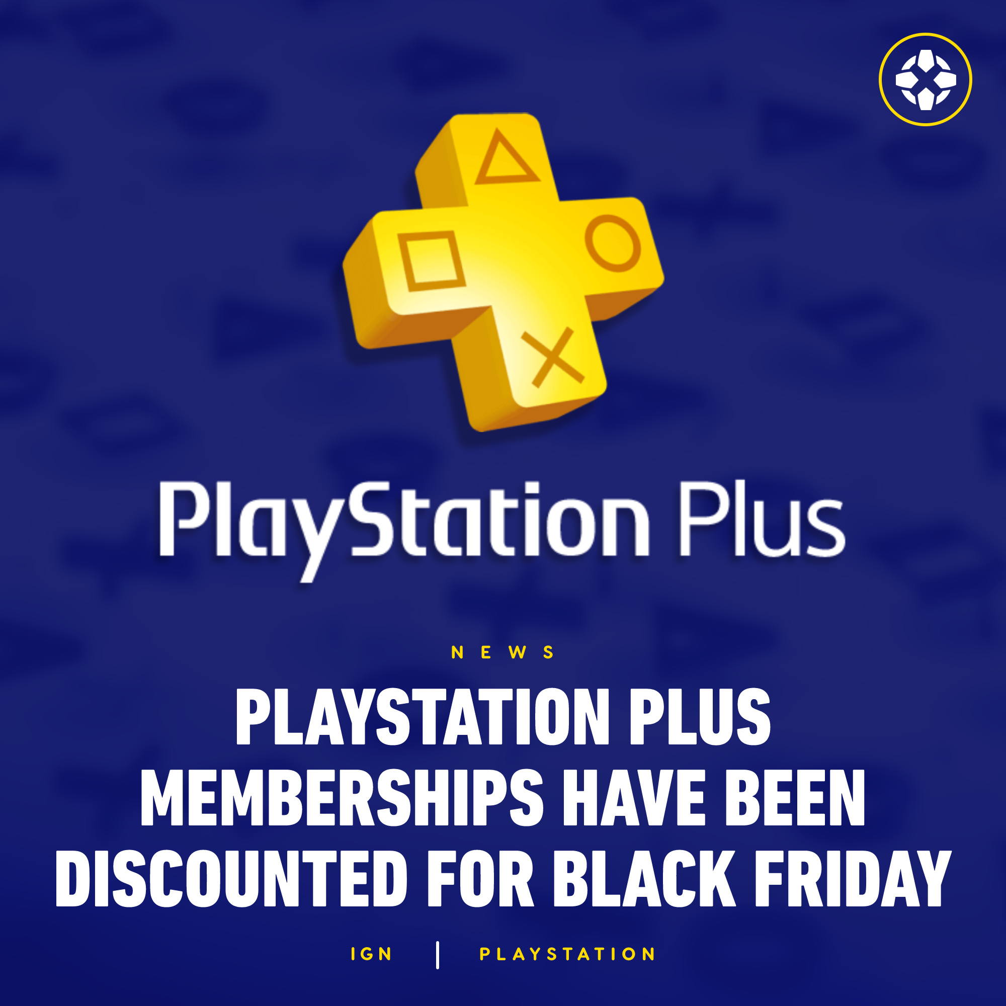 IGN on X: PlayStation Plus memberships have been discounted up to 30% for Black  Friday so save some cash while you play those games!    / X