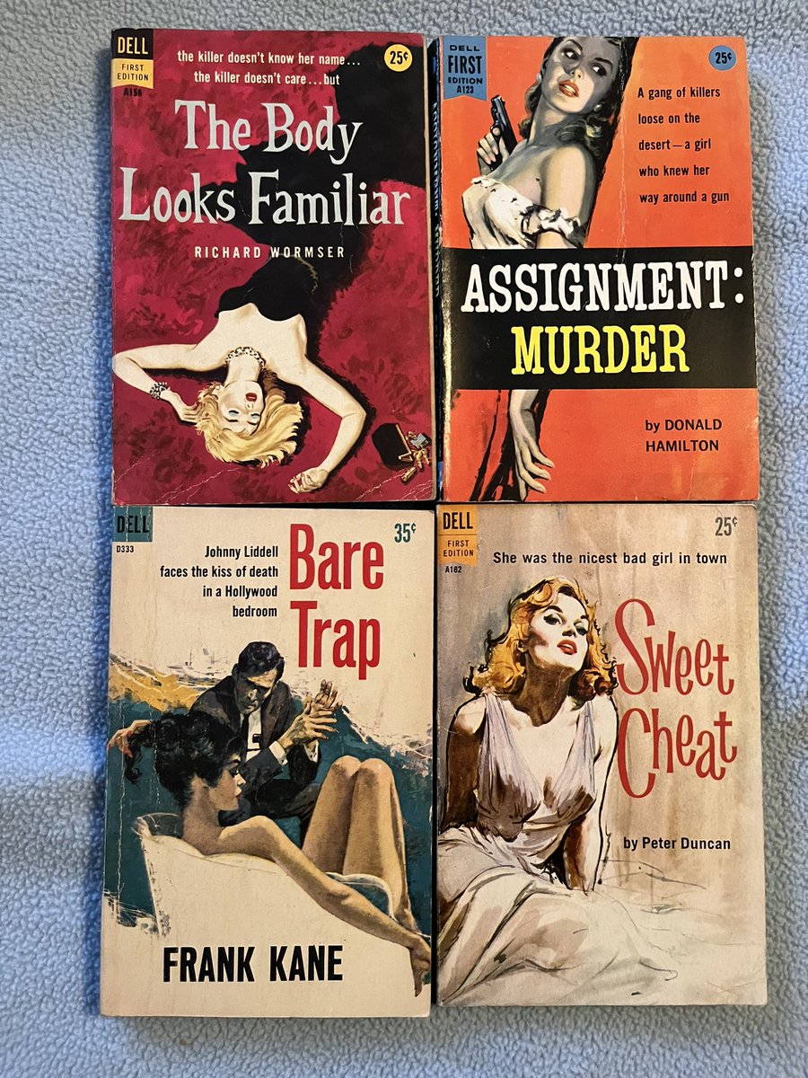 PaperbackPapa's tweet image. I’ve been having unbelievable paperback luck on this trip. All the books you see here were $2 apiece. No disrespect intended, but many bookstore owners don’t realize what they have. I cleaned them out.